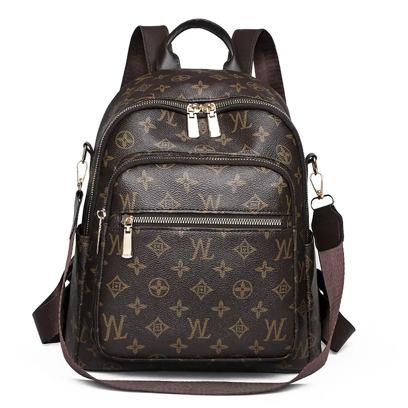 Designer Bag Backpack Style Shoulder Bag Crossbody Bag Luxury Bag Purse Designer 2025 fashion backpack Female foreign style large capacity student com