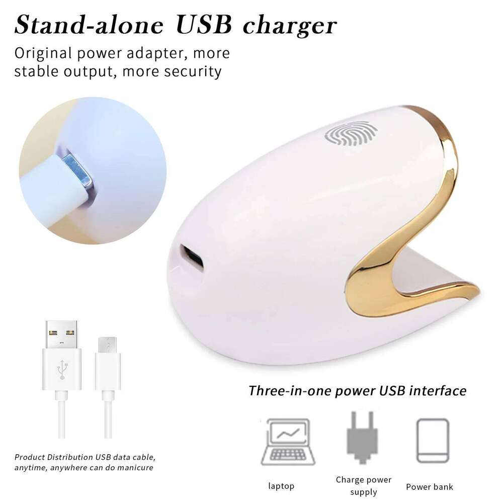 12W Dinosaur Egg UV Nail Lamp Dryer Mini Single Finger Phototherapy hine Fast Drying Portable Varnish Cured Manicure Tools X250710