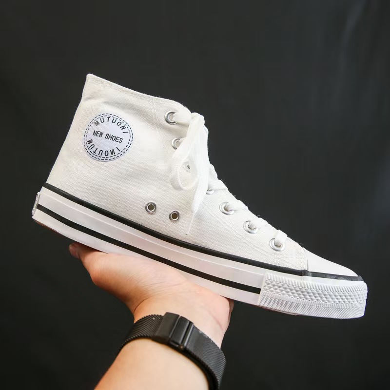 Designer sneakers canvas shoe Casual Shoes classic luxury Optical White canvas Hi Black Parchment Sunflower Surplus Green