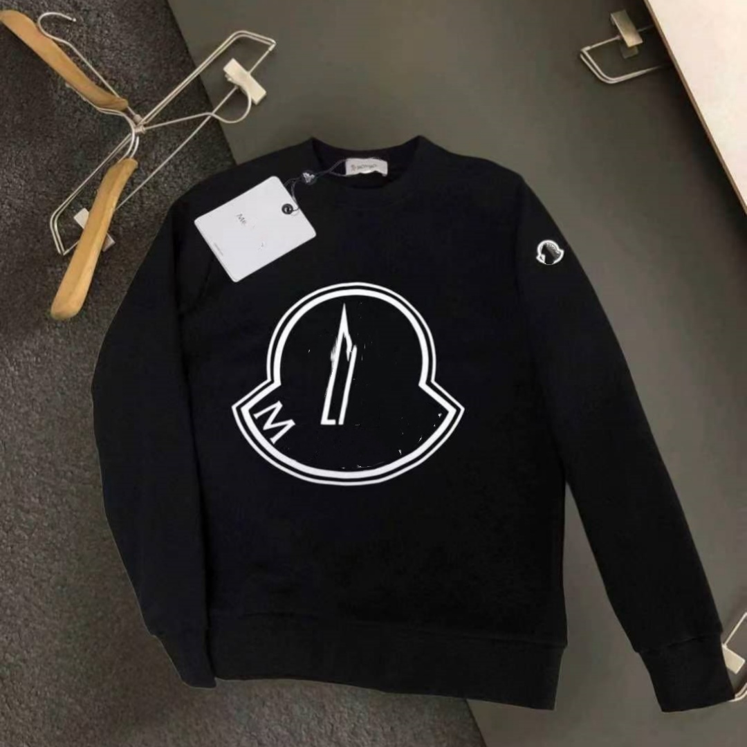 2025 Designer Sweatshirt - Luxury New Style Long-Sleeved Pure Cotton Round Collar Hooded Top - Sporty and Casual High-Quality Leisure Sweatshirt