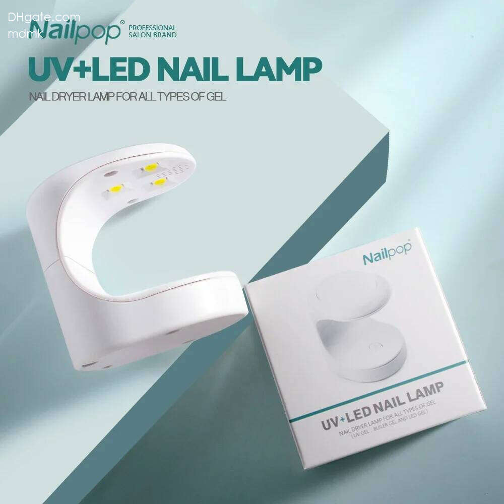 NAIL Small Dryer UV LED USB Lamp Manicure Curing Gel Polish Egg Shape Design hine Single Finger Nail Art Tools X250710 X250710