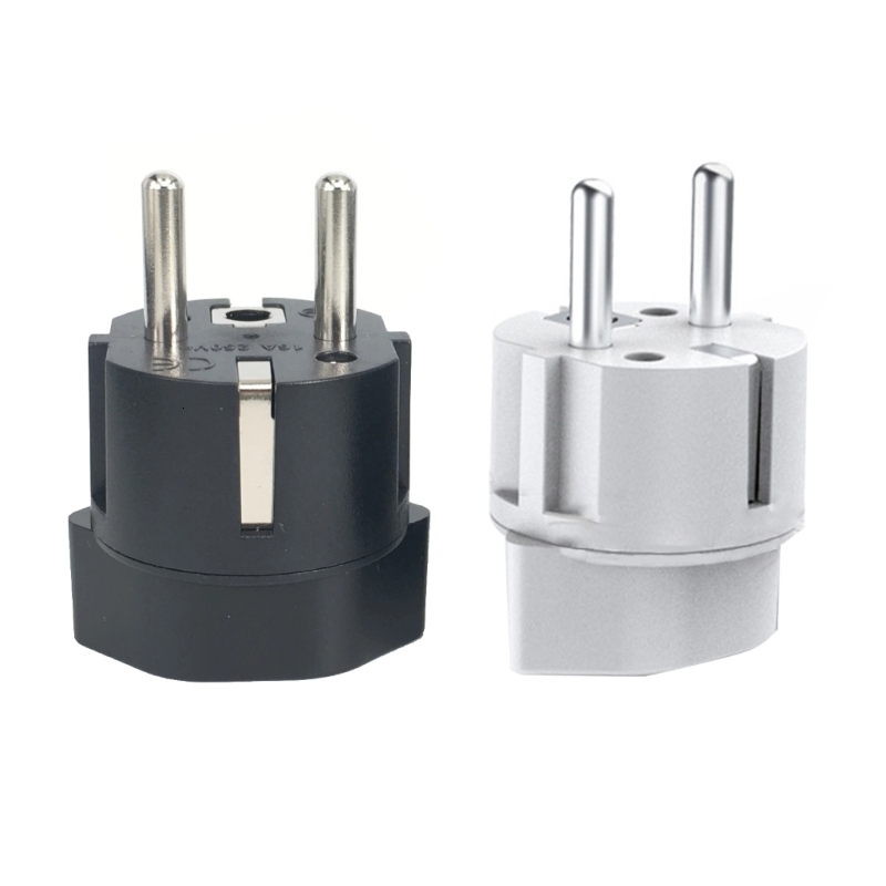 International Travel Adapter Socket Connector 10A 250V Power Converter for France Germany Swiss to European Plug Adapter