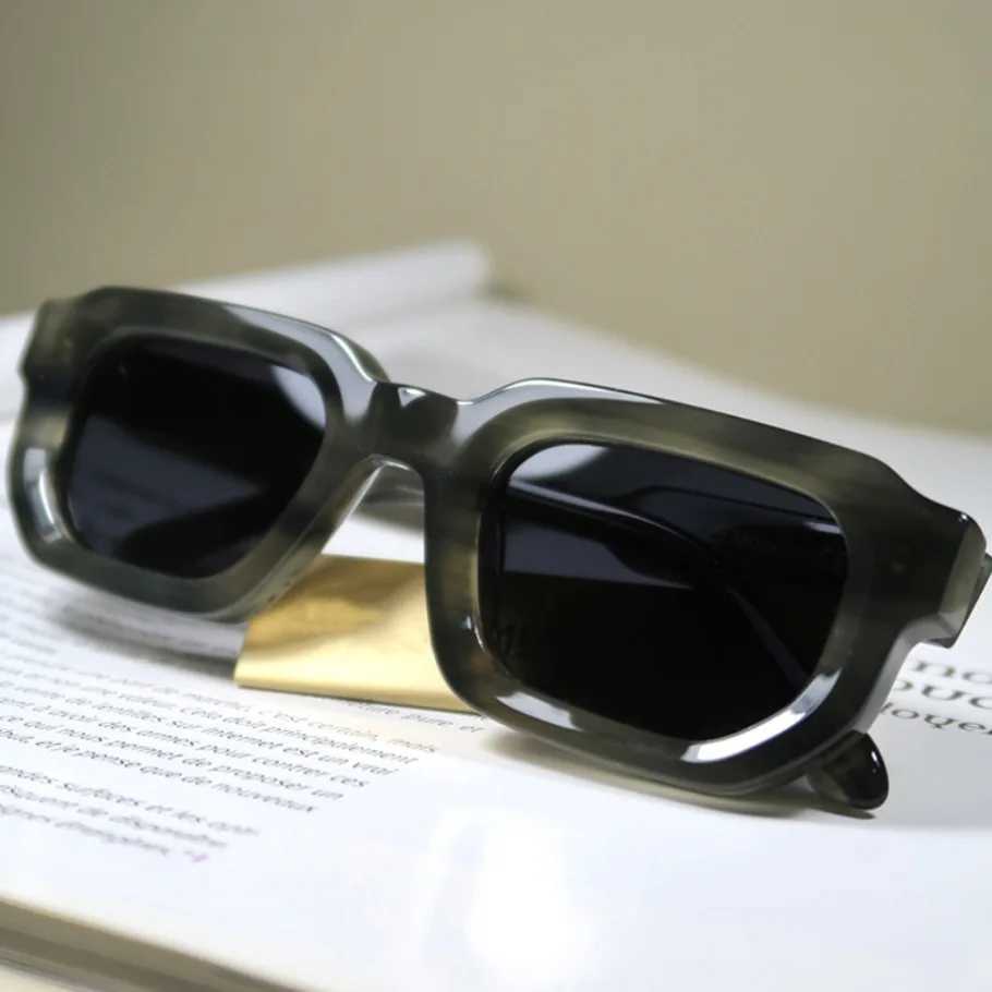 High quality acetate polari sunes for wens fashion luxury brand design anti glare driver sunes for mens W250709