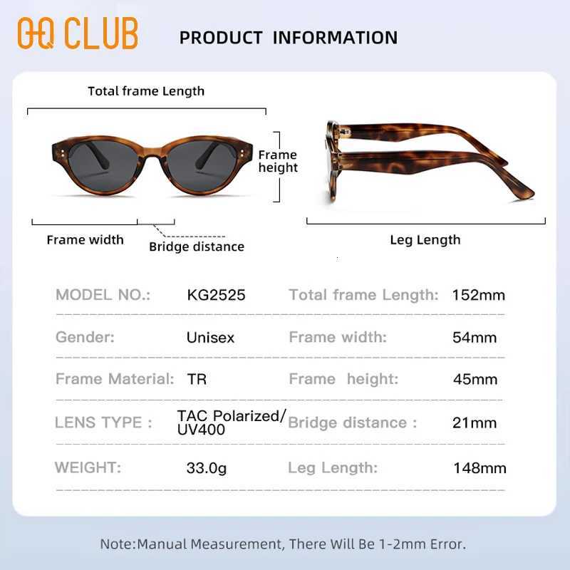 O-Q CLUB Wens Sunes Eyepieces Sun Wan Men Sun es in Trend Luxury Brands High Quality Zonnebril Dames Lunette W250709