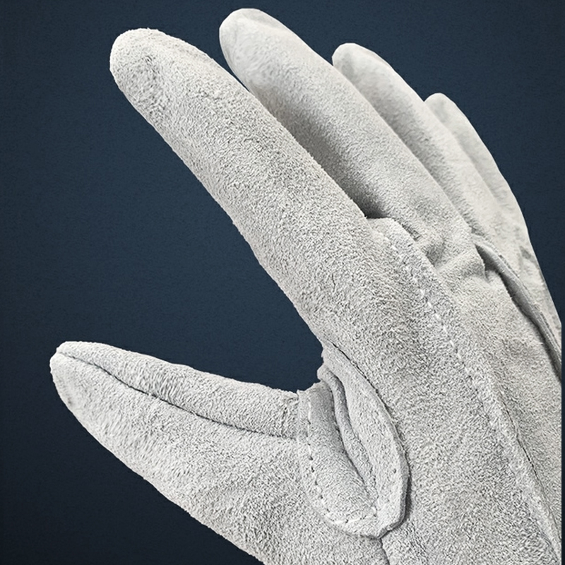 Cowhide gloves special thick wear-resistant scalding gloves for welders are resistant to high temperature and labor protection.