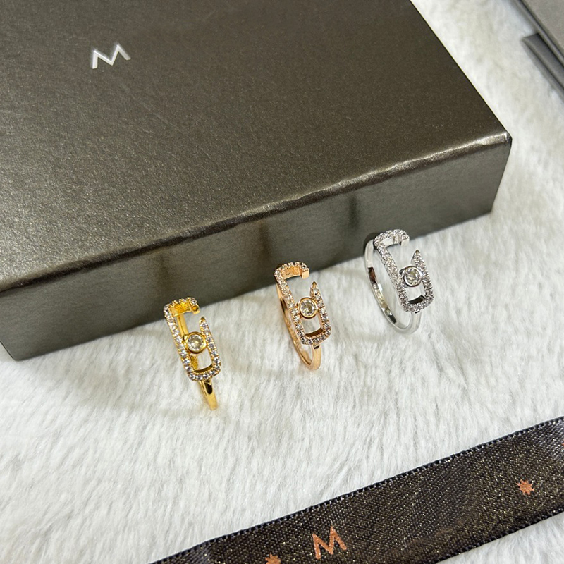 Ring designer ring jewelry rings designer for women luxury ring womens rings clash ring plated jewelry diamond ring silver jewelry 0035