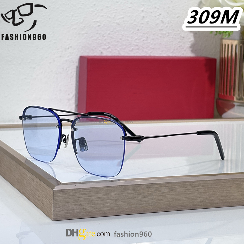 Occhiali Da Sole Designer Di Lusso Per Donne Uomini Oversize Personality Metal …