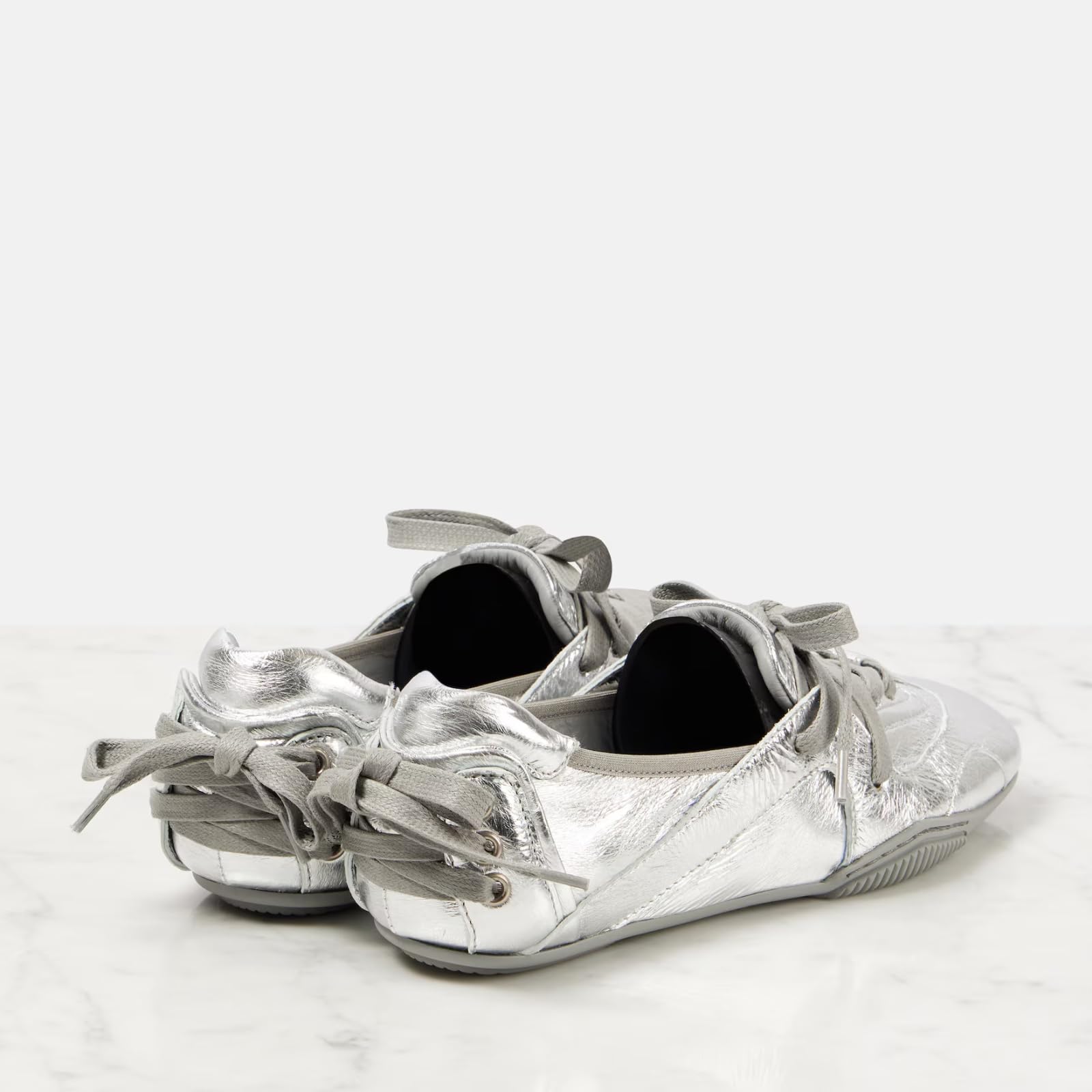 ARQA Ballet flats sport for Women Lace up Round Toe Canvas Shoes Ballet sneakers Comfortable Tennis Shoes Dress Ballerinas