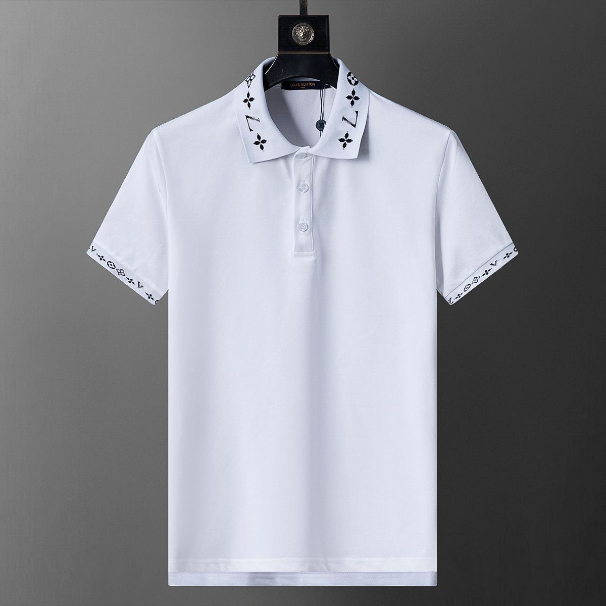 A new summer fashion and casual men's T-shirt brand designer's luxurious all-cotton fashionable short-sleeved round-neck collection-ss-4XL