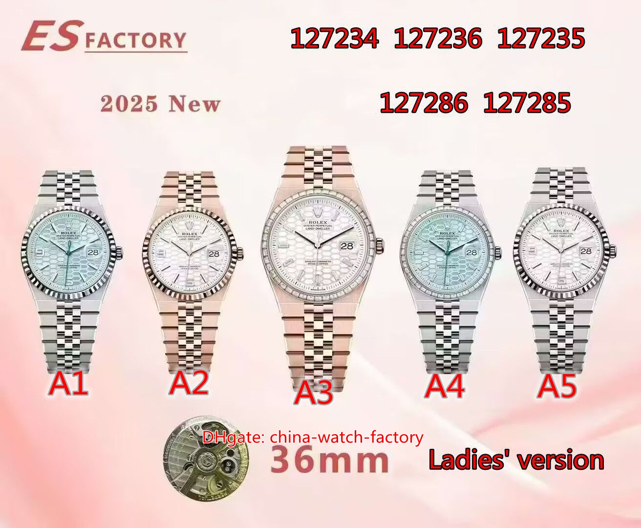 2025 Ultima Ultima Ultima LA Land Dweller 127234 127236 127235 Ladies Orologio …