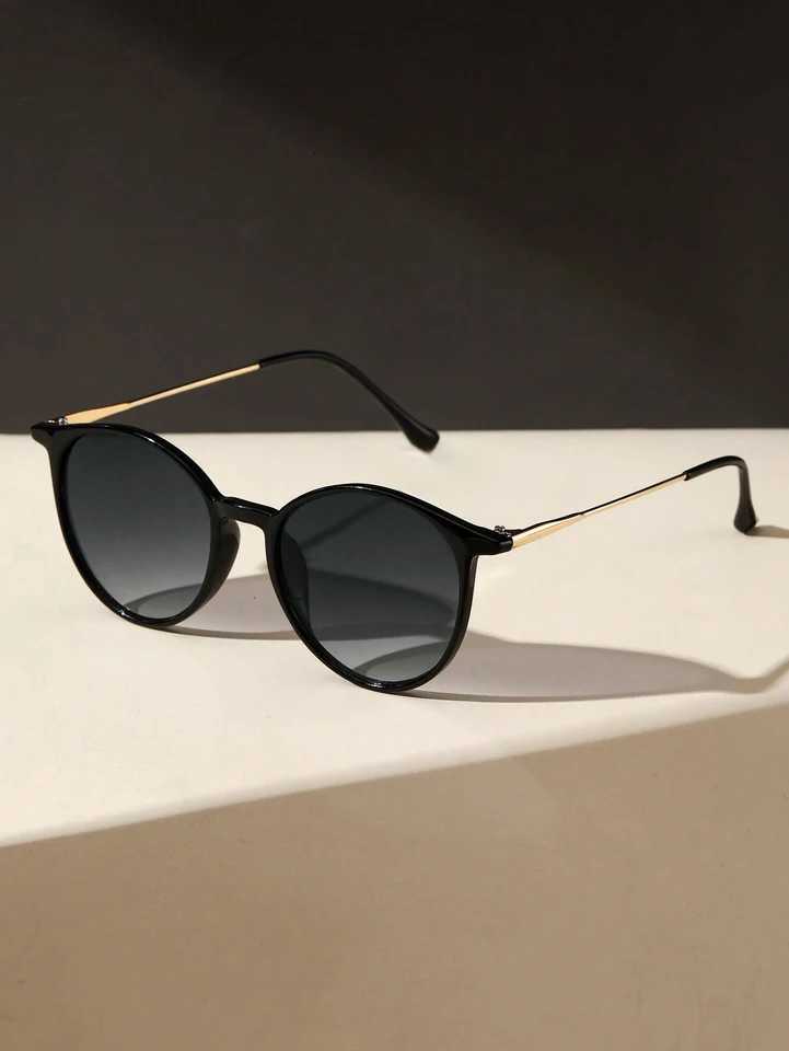 1PC Fashion Round Metal Plastic Fe Wen Sunglasses For Men Daily Life Eyewear Accessories. W250709