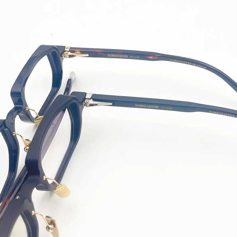 Unisex Fashionab Acetate Rectangar Small sunes - Prescription nses Ready - Trendy Ready - Trendy Lightweight W250709
