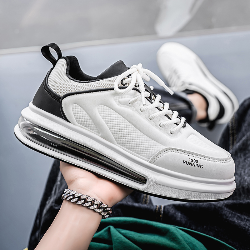 9020- Men's new fashionable Forrest Gump shoes, trendy brand soft sole, comfortable running, sports and leisure, height increasing Korean version