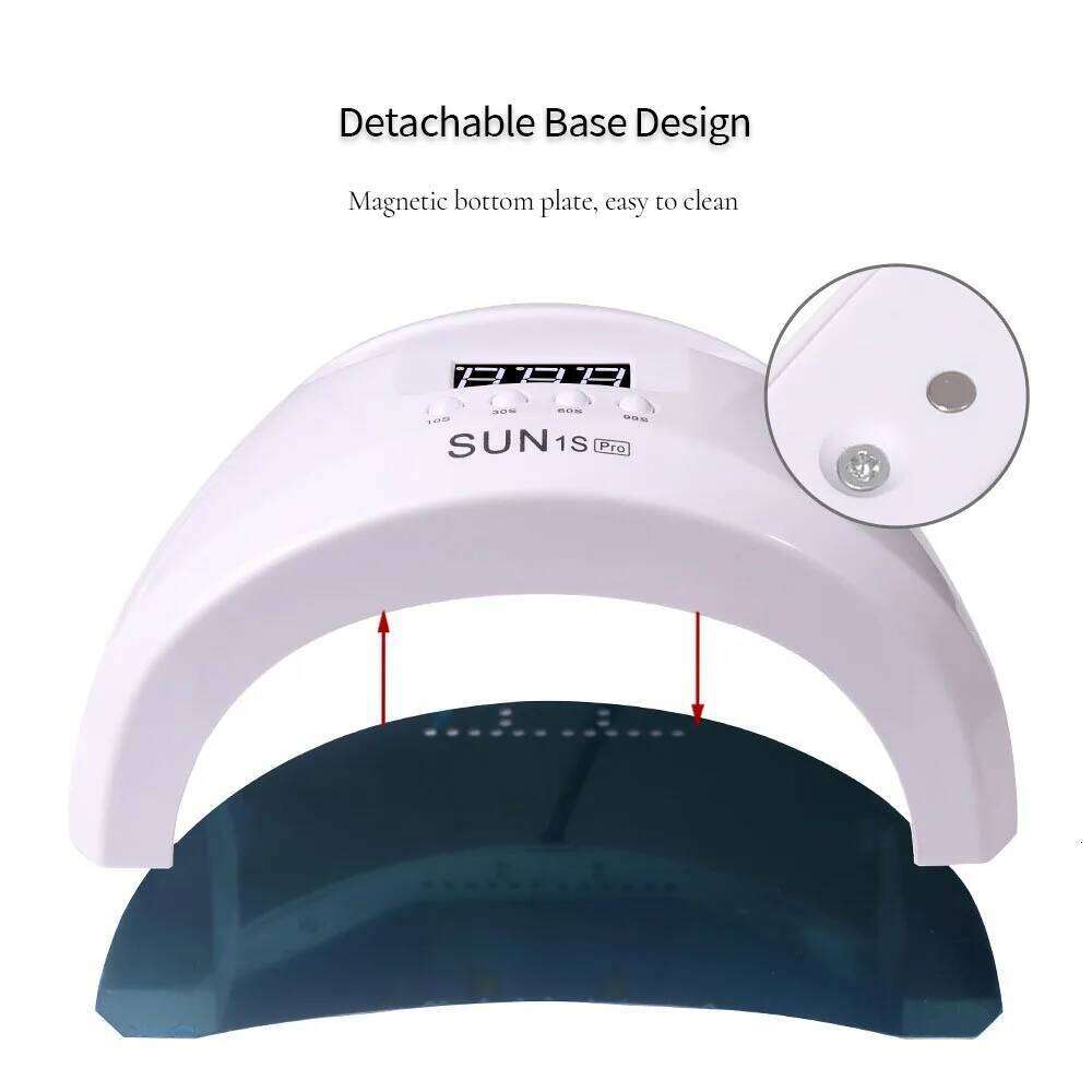 SUN 1s UV Dryer Gel Polish Drying 48W LED 30 Beads Uv Led Lamp Phototherapy Tool Nail Art hine X250710