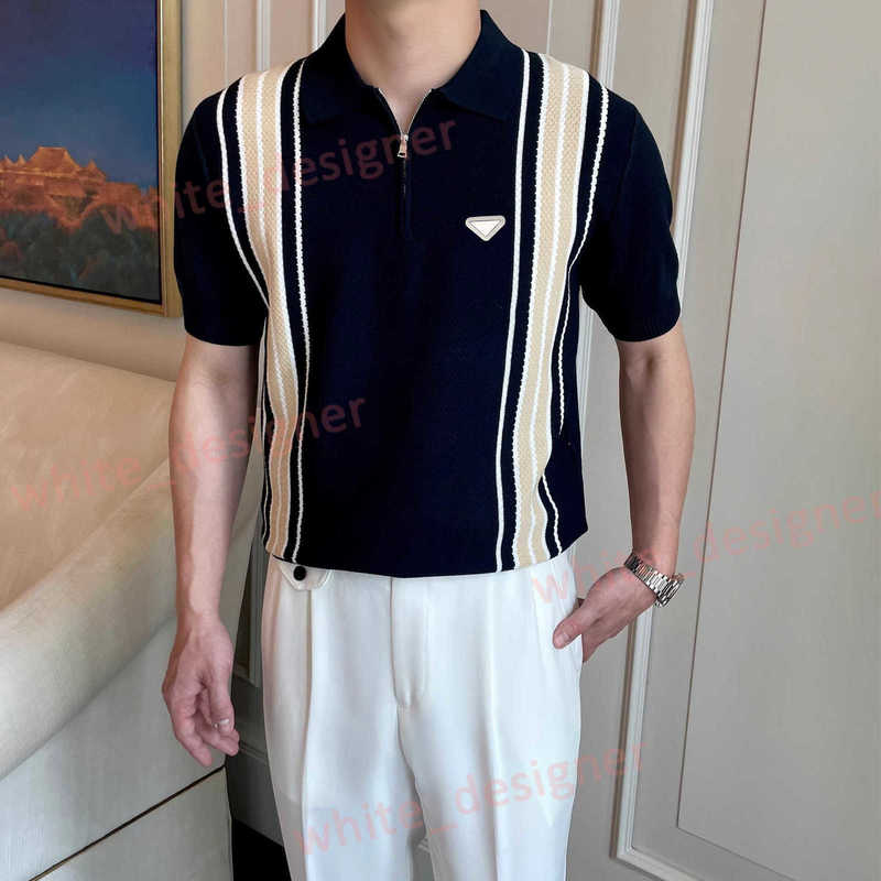 Designer Maschile Polos Leggero Lussuoso Lussuoso Polo A Maniche Corte A Manich…