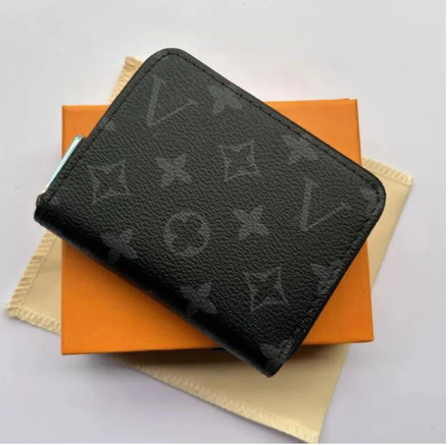 2025 Designer wallets classic high-quality women credit card holder bags fashion a variety of styles and colors available wholesale short wallet Purse With box