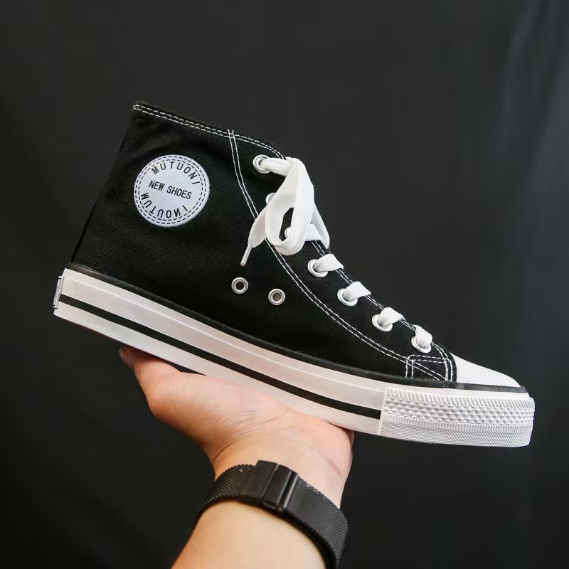 Designer sneakers canvas shoe Casual Shoes classic luxury Optical White canvas Hi Black Parchment Sunflower Surplus Green