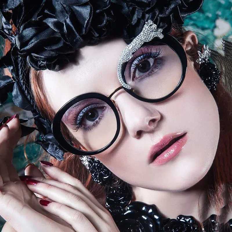 New opard Shadow Rhinestone Blue Light Sunglasses opard Bling 2025 Where Wildness Meets Stardust Eye Protection W250709