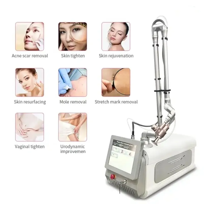 High Precision 10600nm Fractional CO2 Laser Equipment for Scar Repair, Collagen Boosting and Skin Firming Treatment