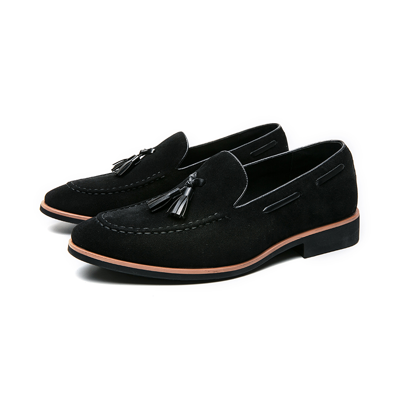 20213 Summer Men's Shoes Genuine Leather British Pointed Men's Business Casual Pointed British Versatile Fashion