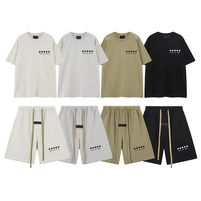 essential shorts Mens Womens Unisex Shorts Clothing Apparel Cotton Sports Fashion Short Designer Street Style Tide Knee Length esstential shorts US Size