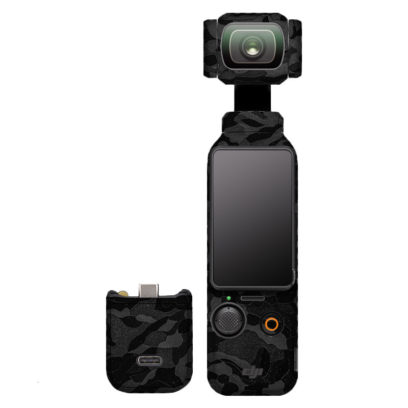 Suitable for DJI Pocket_3 seamless back adhesive skin sticker with full protective film