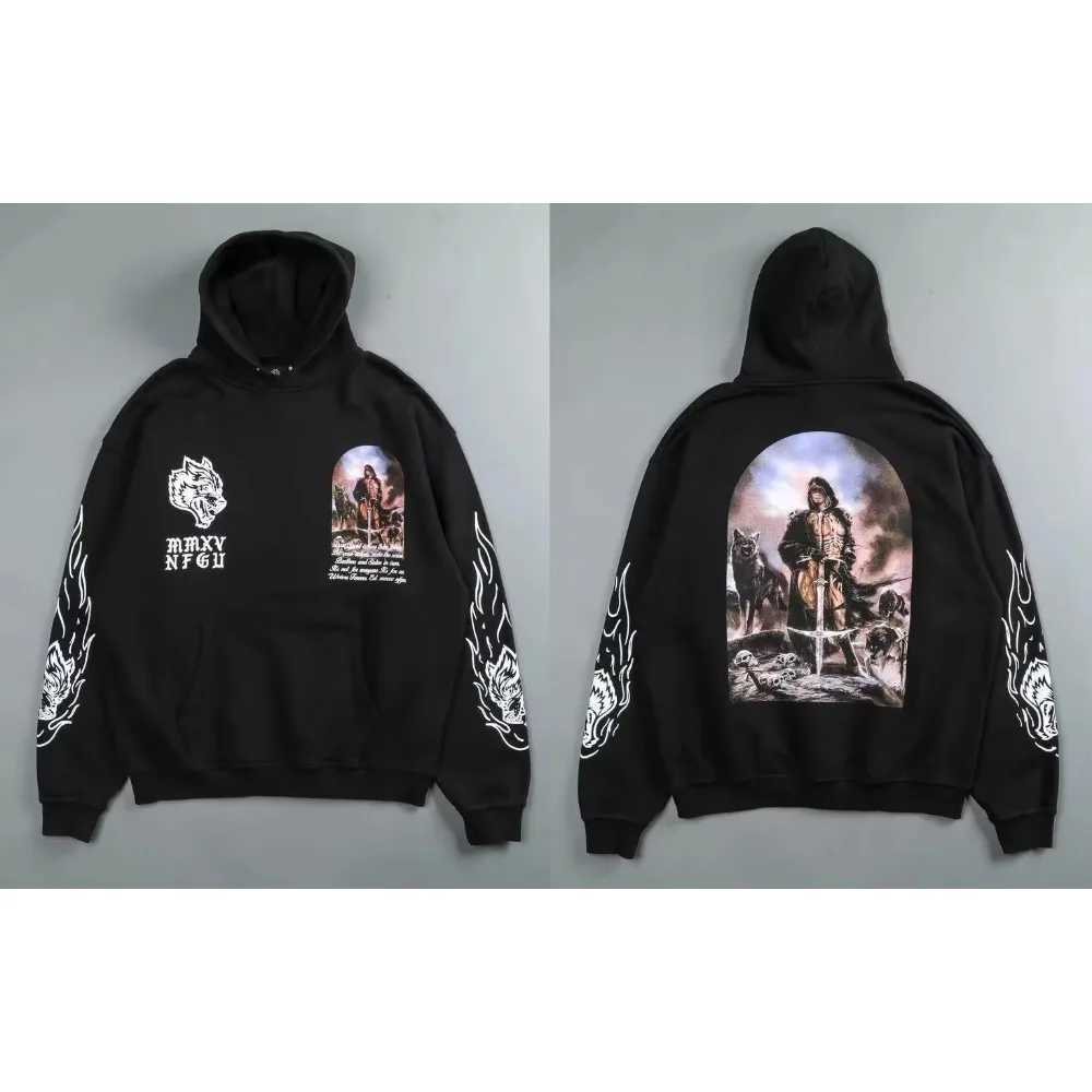 Wolves Pullover Gra… - image