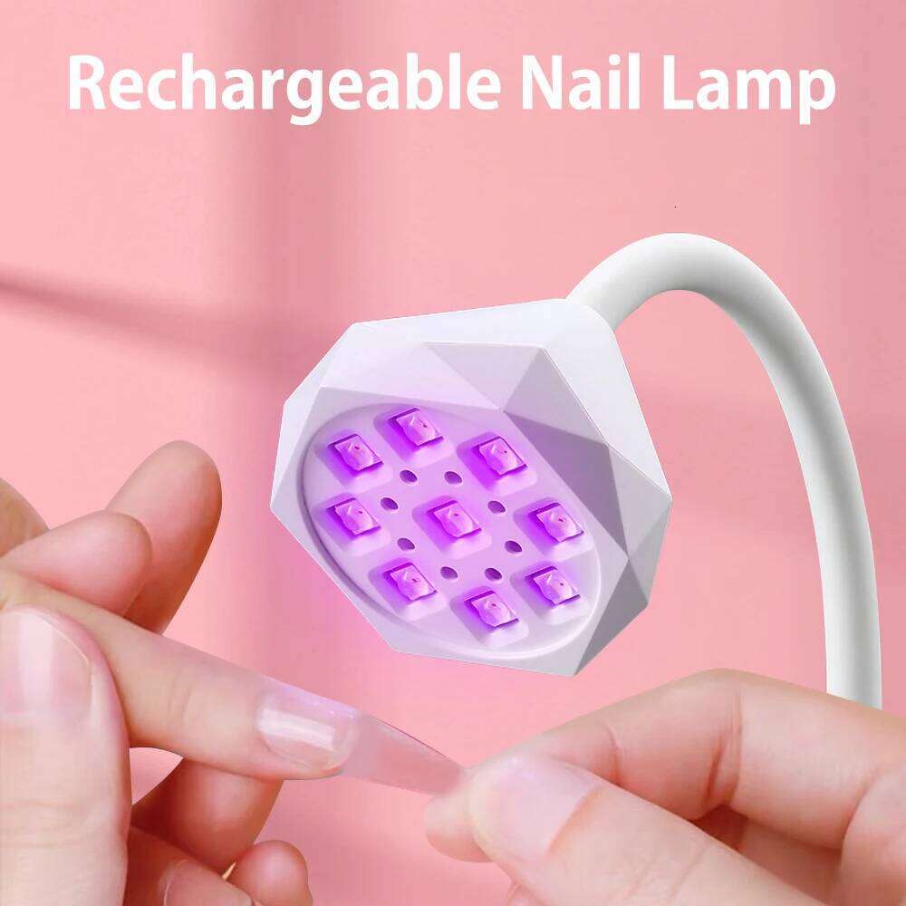 LED 27W Dryer UV Lamp Auto Infrared Sense 360 Bendable Fast Drying False Nail Manicure Polish Glue Gel Curing X250710 X250710