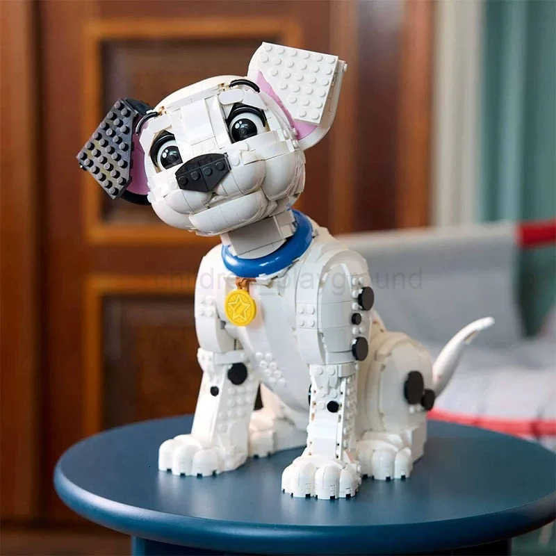 Disney 1722pcs MINISO Disney Popular Movie Game 101 Dalmatians Puppy 43269 Building Block Puzzle Model For Kids Holiday Birthday Gifts W250710