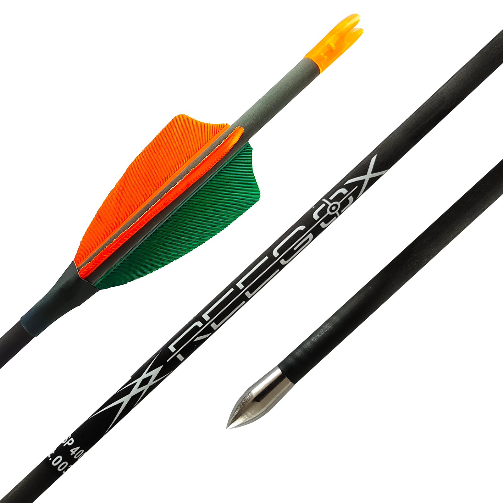 Turkey Feathers Hunting Arrows Targeting Arrows Carbon Archery 31inch 4.2mm Arrows Spine 350-1500 (12Pcs )