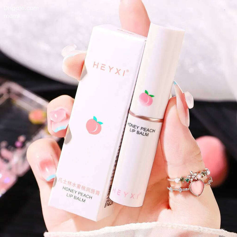 HEYXI Peach Balm Change Lipstick Long-lasting Moisturizing Lip Care 2g X250710