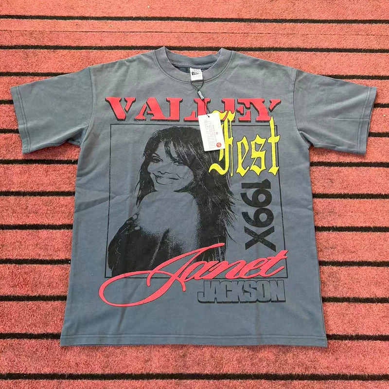 Fashion Mens Vale T-shirts Monster Basketball Player Full Print Short Sleeve Harajuku Style Retro VALLEY Top Tee 250709