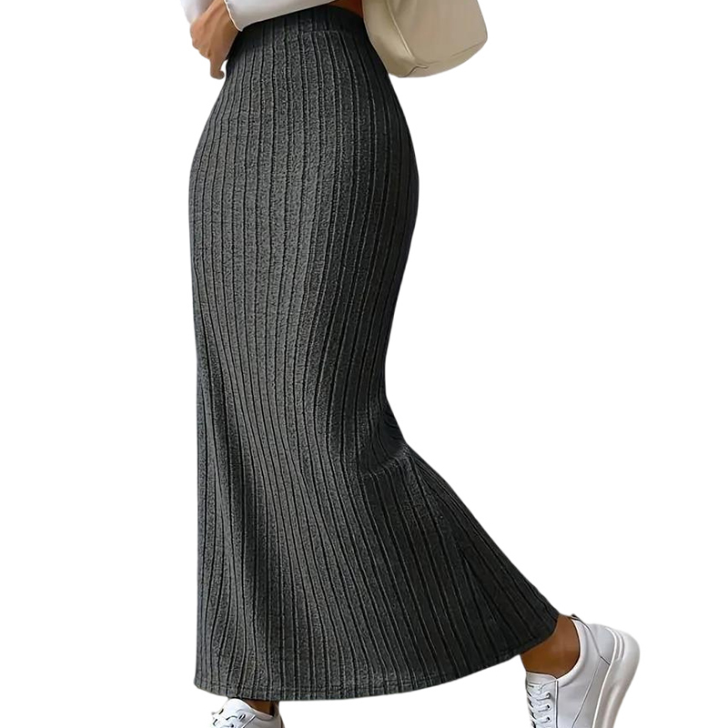 Basic and casual half-body dress Casual Cotton Blend Midi Length A-Line Shift Dress for Women