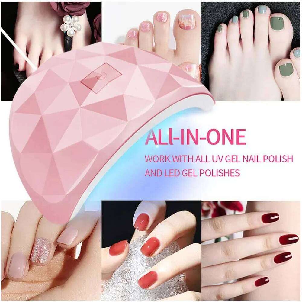LED Nail Dryer For Nails 18 UV Lamp Beads Drying All Gel Polish USB Charge Professional Manicure Equipment X250710 X250710