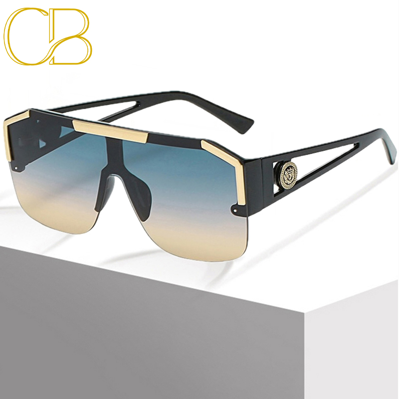 CB Designer Sunglasses Oversized Luxury One Piece Women For Men Trending Sun Glasses Brand Vintage Fashion Sport Goggles Shade