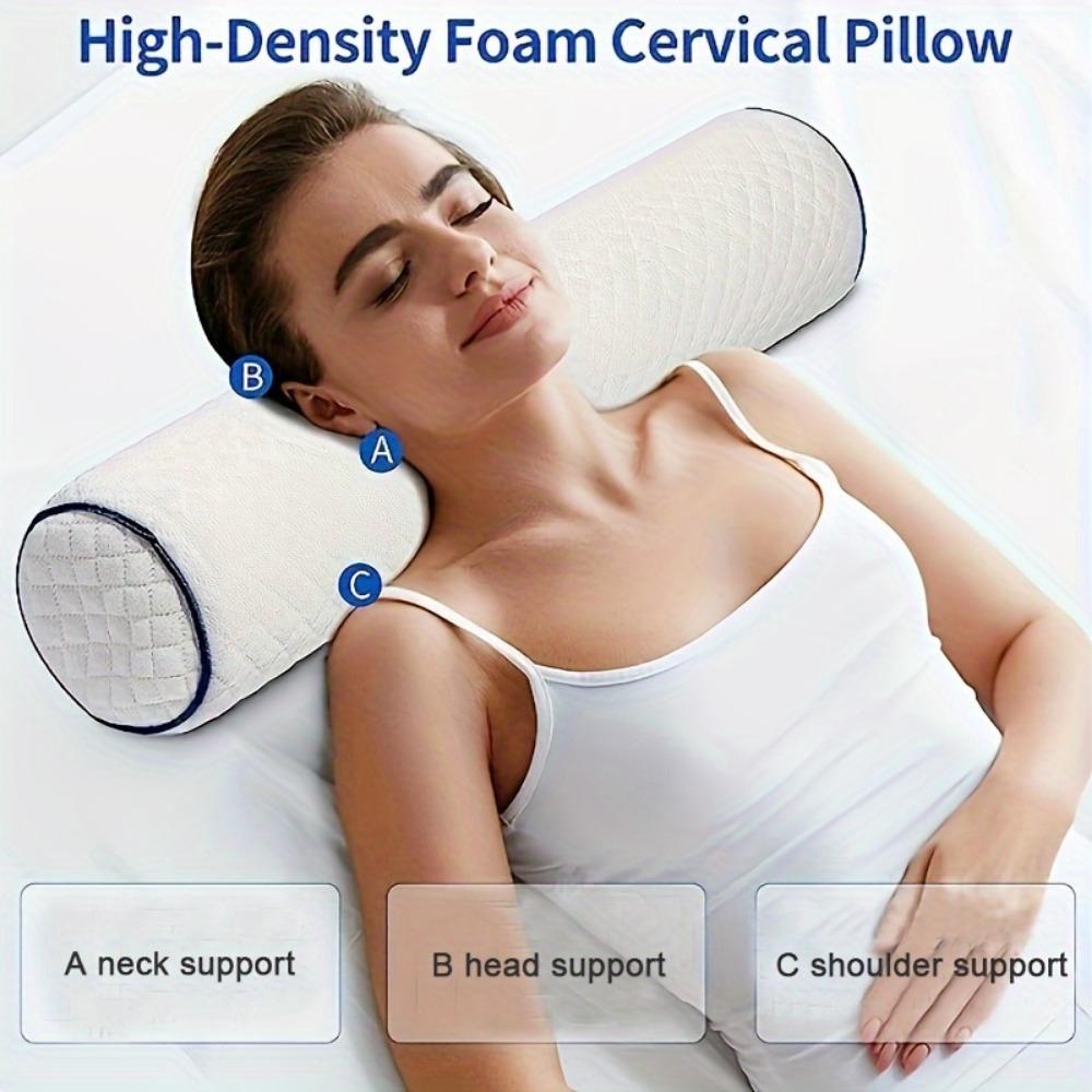 Special pillow for cervical vertebra: neck protection pillow, cylindrical stretching pillow, neck anti-arch cervical vertebra stick pillow.