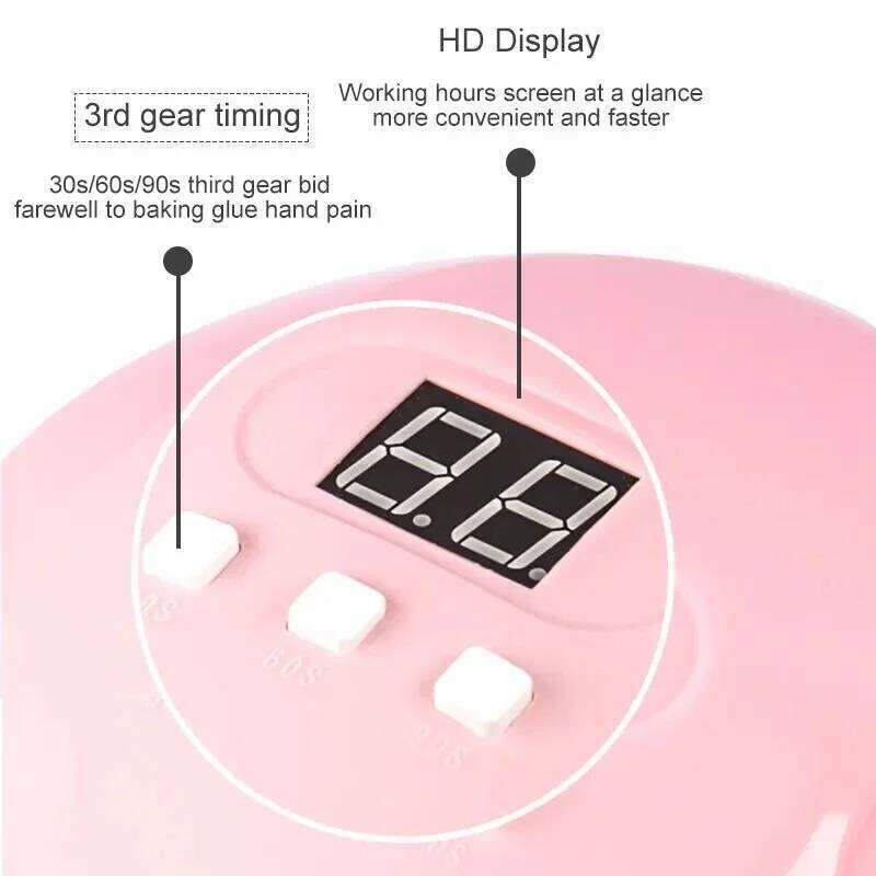 Attention-Grabbing Dryer hine Home Use Nail For Drying Curing Nails Varnish With 18pcs Beads UV LED Lamp X250710