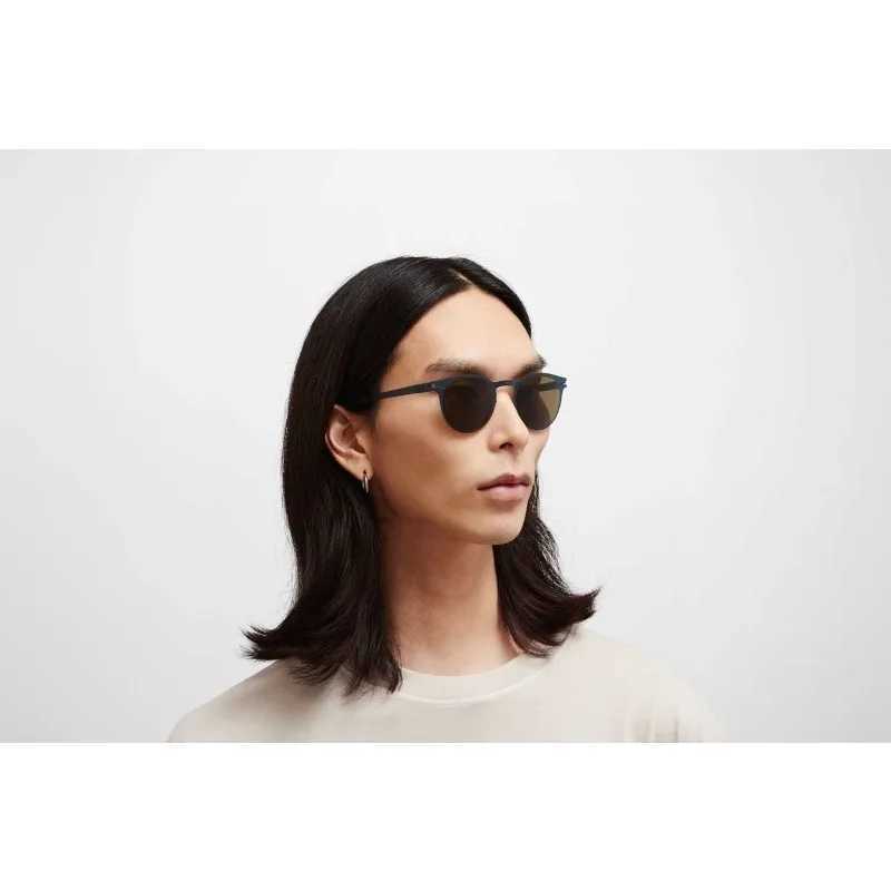 Retro Round German No Screw Lightweight UV Protection Sunes Design Brand is for Mens Stainless Steel RIY Men; S W250709