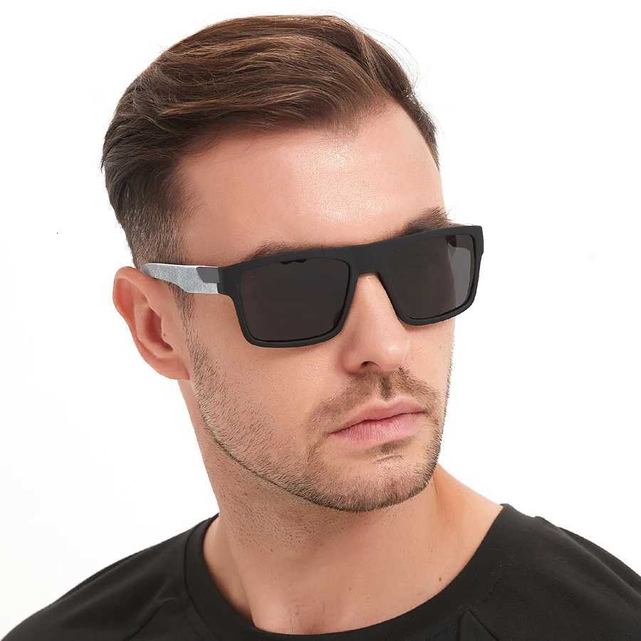 4 PCS Fashion Vintage Square Sunes Men Fishing Driving Man Luxury Brand Designer Sun es Anti-Glare Retro Eyewear UV400 W250709