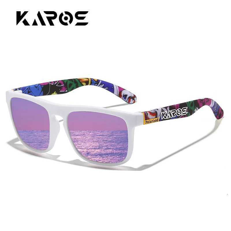 KAROS Sunes Men/Wen Polari Square Mirror Brand Design Luxury UV400 Sunshade Unisex Fishing Driving Cycling Hiking W250709