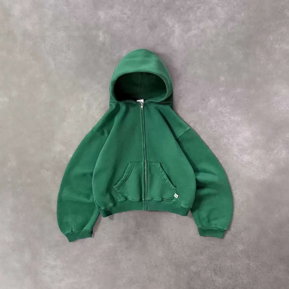 Spring Autumn Hooded Zipper Long Sleeve Sports Casual Sweatshirt For Men And Women B5