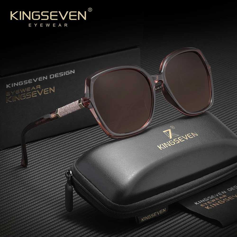 KINGSN Oversized Sunglasses for Women Travel Ice Polari UV400 Eyewear Sunglasses for Ladies Eyewear Accessories W250709