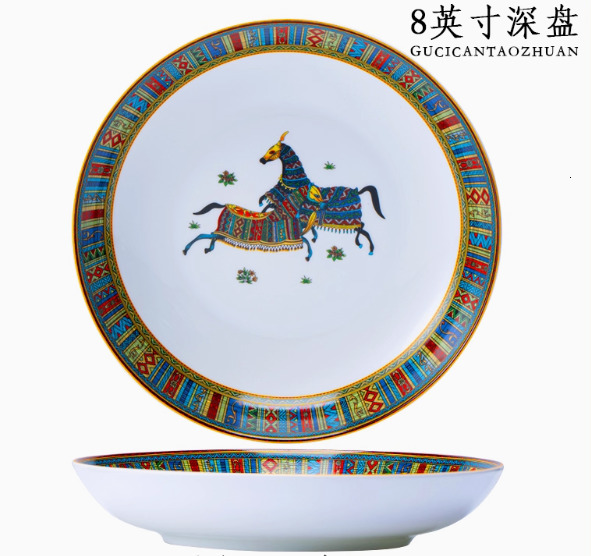 Equatorial jungle Bone China Coffee Drinkware Set European Afternoon Tea Cup And Saucer set Home Wedding 250710