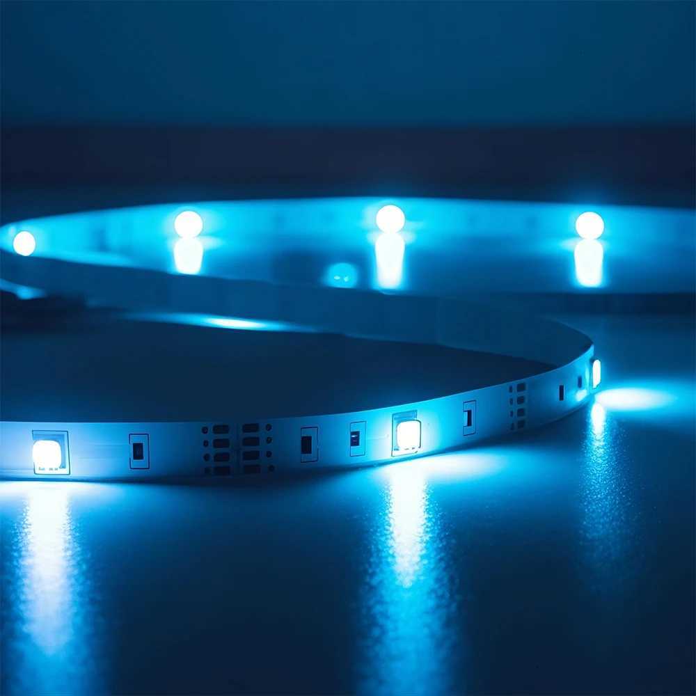 5M TV LED Backlight Light Strip Bluetooth APP Control Music Sync RGB Color Changing Backlight for 32-60 Inch TV Decoration W250707