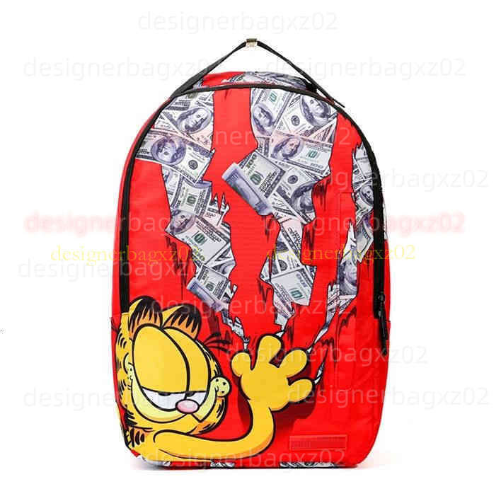 Spraygrounds Backpack Designer Bag Shark Backpack New Trendy Backpack Retro Checkered American Style Casual Large Capacity Laptop Back Pack Saint Barth