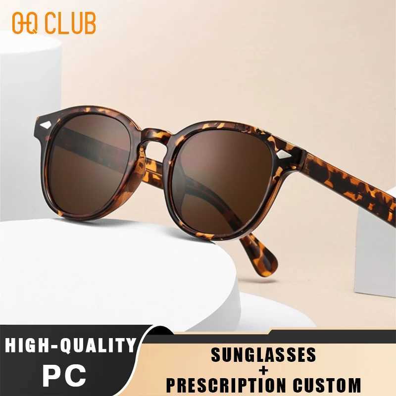 O-Q CLUB Retro Round Men Sunglasses Womens Sunglasses UV400 Sunglasses Womens Sunglasses Polaris Mens Eyewear Vintage W250709
