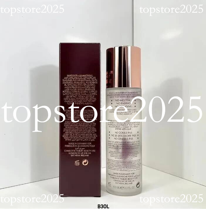 100Ml Setting Spray Air Brush Stay All Day Makeup Moisturizing Hydrate Oil Control Long Lasting Waterproof Natural Matte Refreshing Cosmetics Foundati