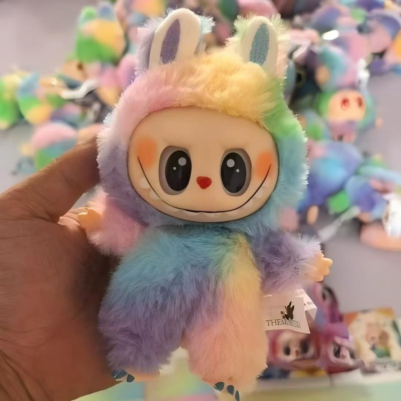 2026 New New Hot Sale Labubu V4 Colorful Macarons Blind Box Vinyl Pendant Doll Model Toy Anime Figure Cute Monster Keychain Toys Birthday Gifts By Sea Toys