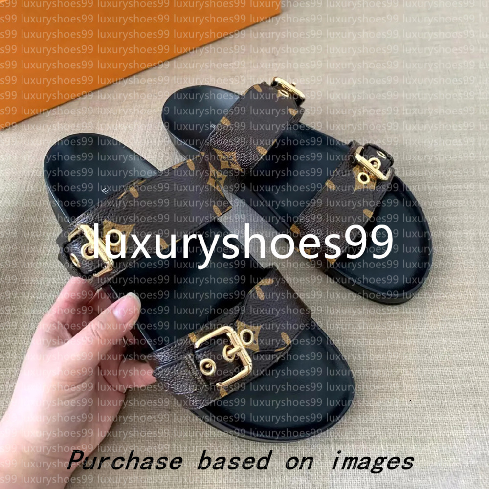 Red Pink Denim Shoe Cherry Blossom Murakami Sandale Designer Slipper Luxury Sliders Sunset Comfort Sandal Men Flat Mule Bom Dia Beach Leather Poo