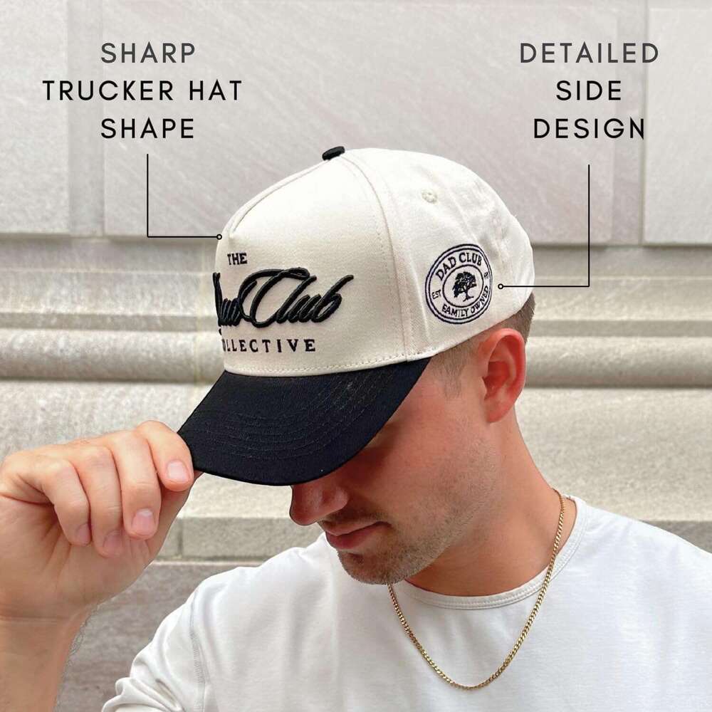 Vintage Trucker Men & Women Kids Grandpa Boy Mom Girl Dad Hats Country Western Cotton | Snapback